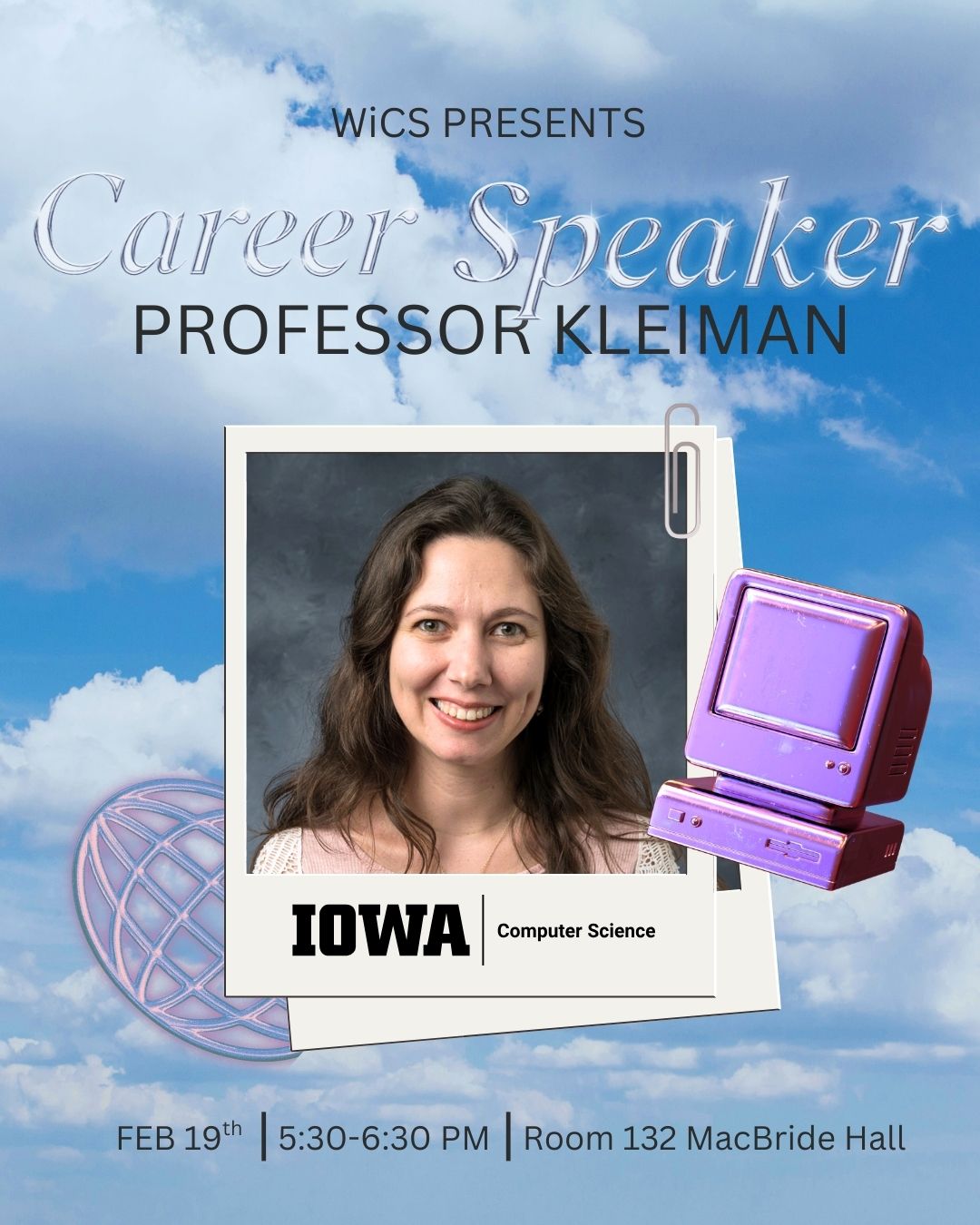 Professor Kleiman Speaker Event - February 19th - 5:30-6:30 @ 132 MH